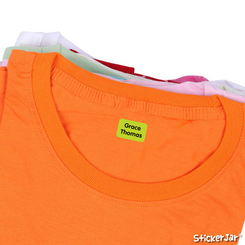 Iron On Name Labels For Clothing | Iron On Name Labels Uk | School Uniform Label