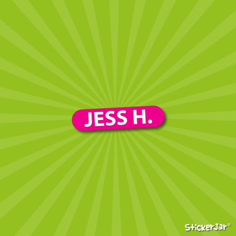 Personalised Name Stickers For School | Tiny Name Tags | Nursery Name Labels