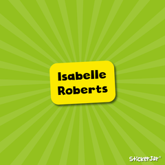 mini name labels | mini name tags | small name labels